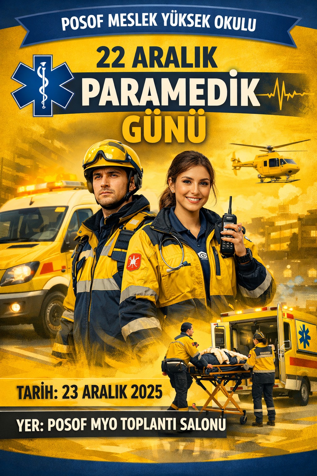 Posof MYO’da Paramedikler Günü Kutlandı
