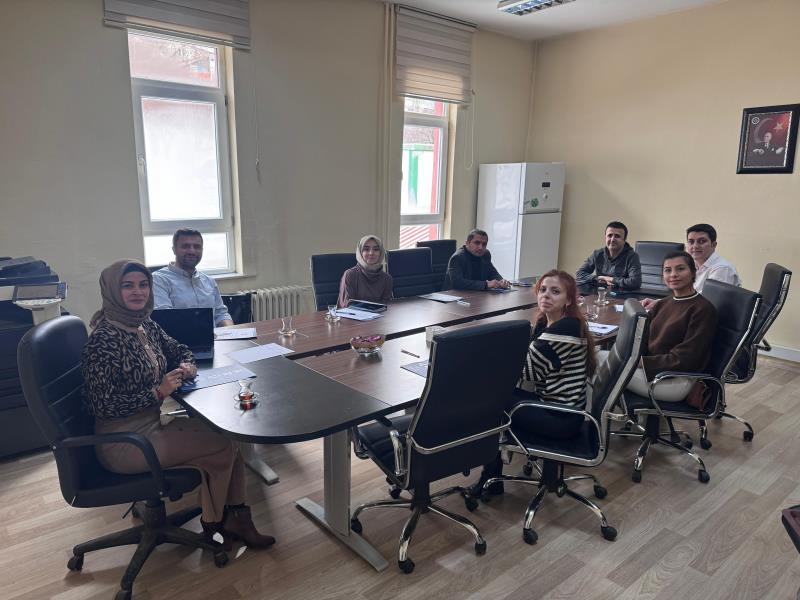 Akademik Personel Toplantımızı Gerçekleştirdik