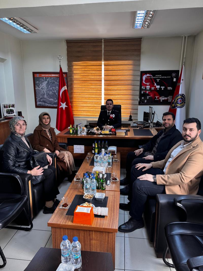 Yüksekokulumuzdan Posof İlçe Emniyet Müdürlüğüne Ziyaret