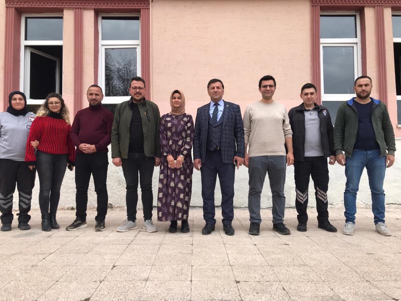 BAŞKAN ULGAR'DAN POSOF MYO'YA ZİYARET