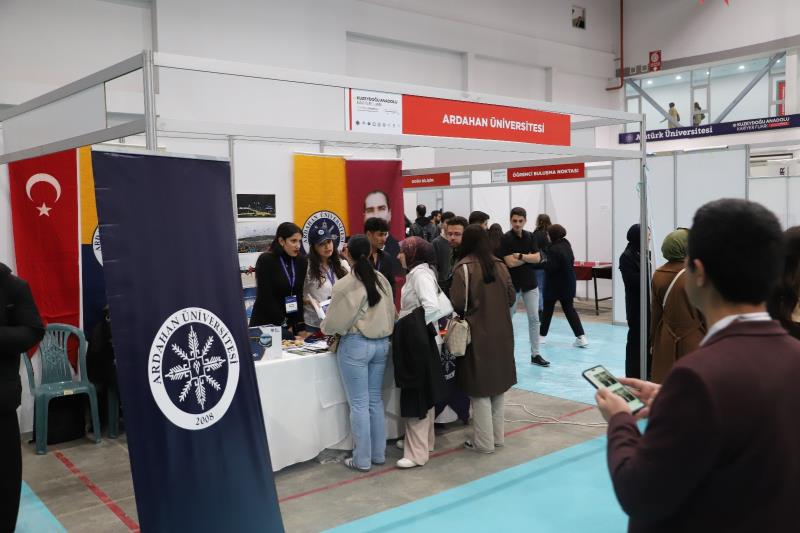 Kuzeydoğu Anadolu Bölgesel Kariyer Fuarı'na Katılım Sağladık.