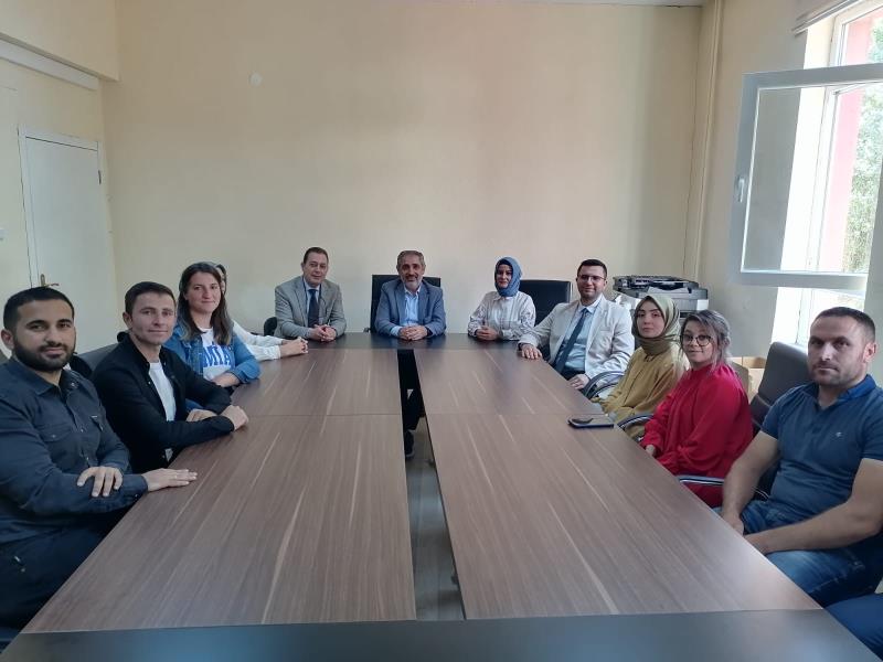 REKTÖRÜMÜZDEN POSOF MYO'YA ZİYARET