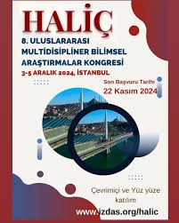 Öğr. Gör. Volkan KINA 8.  Uluslararası Haliç Multidisipliner Bilimsel Araştırmalar Kongresi’nde Bildirilerini Sundu