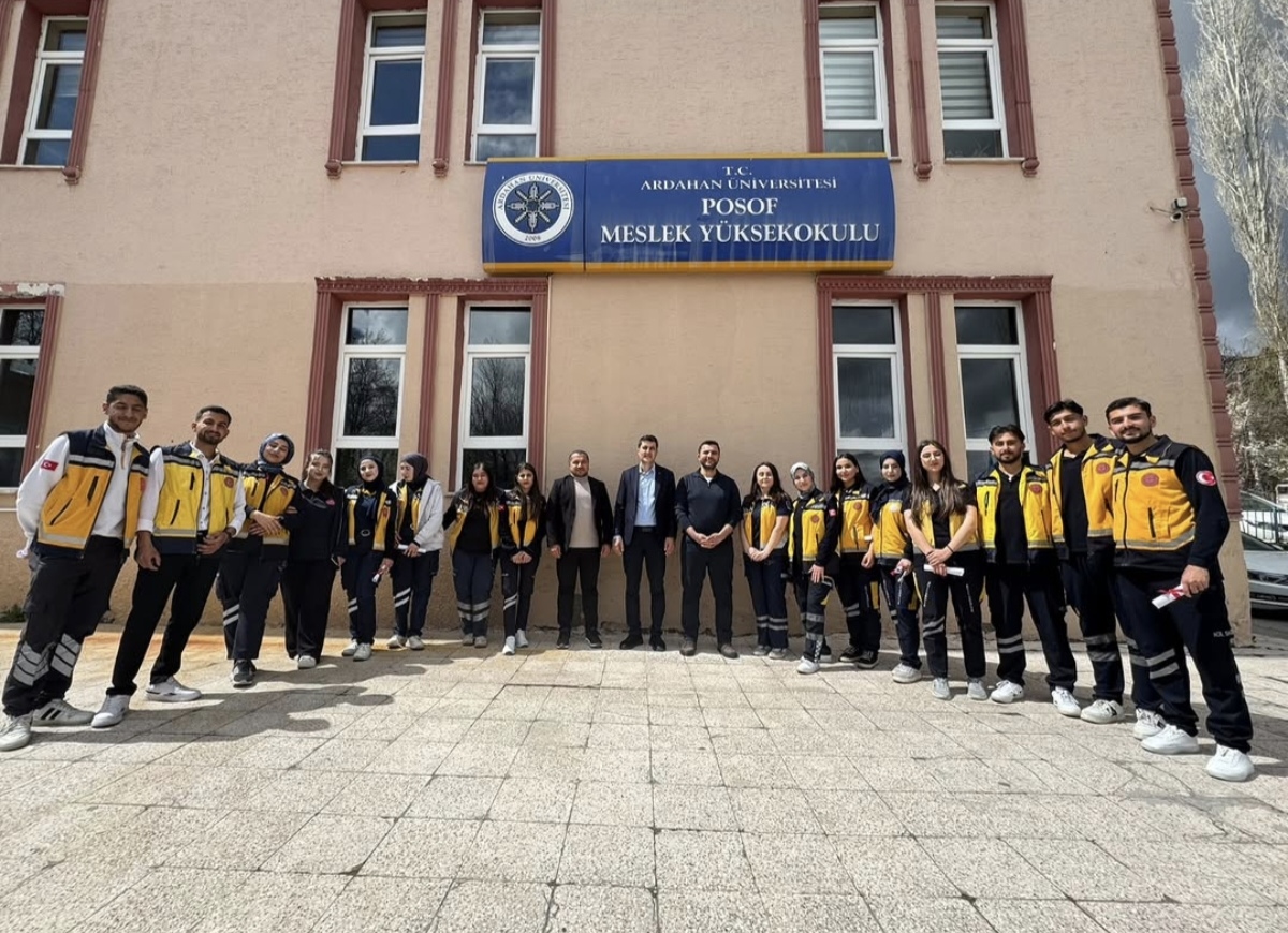 Posof MYO'da "Paramedik Ant İçme Töreni" Düzenlendi